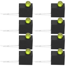 Gelbe 3mm LED-Diode Lichtset, 100 Stück, industrielle Seite, Einzelloch-Komponenten
