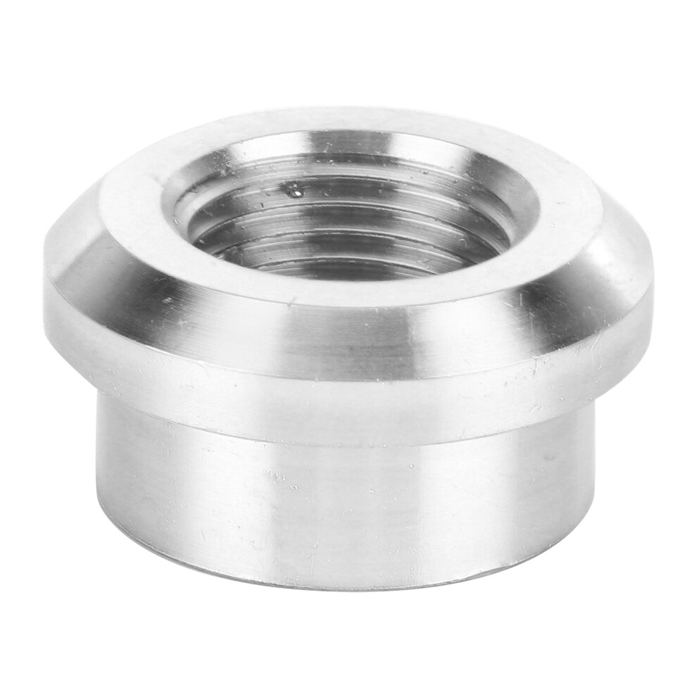 Aluminum Weld On Flange Fitting Bung Npt Female 3/8 Inch Silver 4901360184064