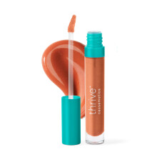Thrive Causemetics Sheer Strength Lucidalabbra rimpolpante ai peptidi Plumper labbra con peptidi di vitamina E Rimpolpa le labbra levigate e idra