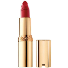 L'Oreal Paris Color Riche Rossetto satinato idratante cremoso originale con olio di argan e vitamina E Red Passion 1 confezione