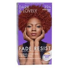 Dark and Lovely Hair Dye Permanent #394 VIVACIOUS RED