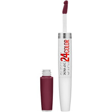 Maybelline Super Stay 24 Rossetto liquido in 2 passaggi Trucco a lunga durata Colore altamente pigmentato con balsamo idratante Merlot Armor Ross