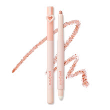 Peripera MOOD IN SHADE EYE STICK Sisnrakennettu applikaattori (Smuger) Smudge-Proof Helppo levitys Kermainen kiiltv rakenne Eye Shadow Stick (P02