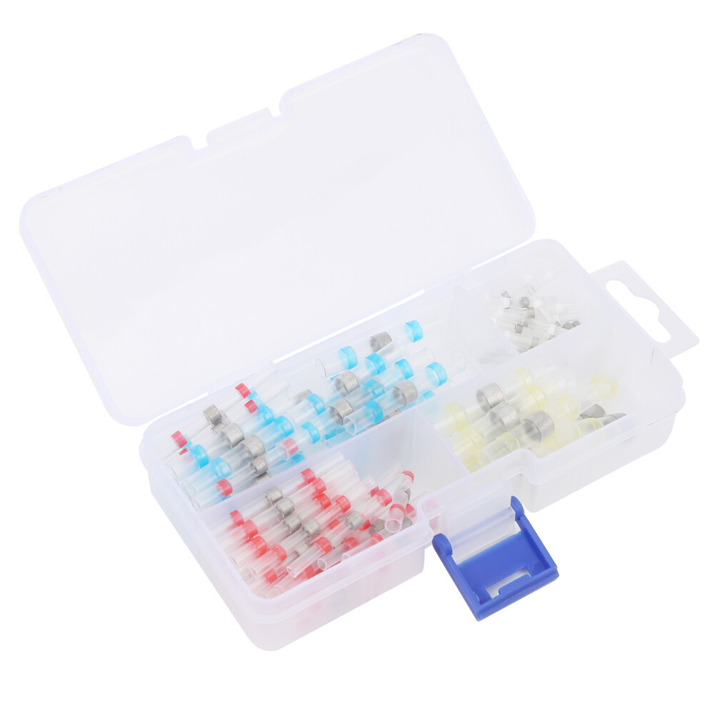 Colourful Heat Shrinkable Cable Connectors 100Pcs Insulation Tube Set 7631360184432