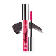 PR MINERALS Máscara Big Look en Negro - Voluminizadora y Alargadora para Pestañas Largas y Suaves - Vegan