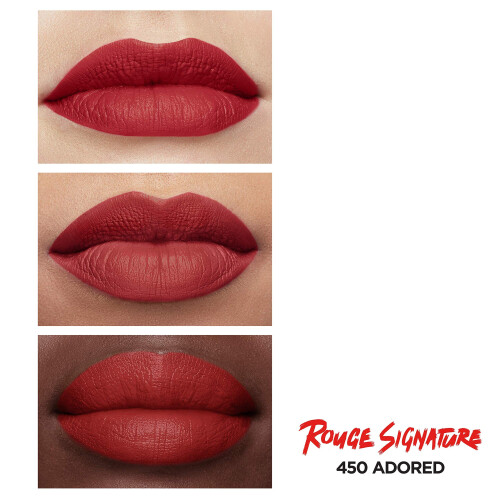 L'Oreal Paris Makeup Rouge Signature Matte Lip Stain, Adored 2