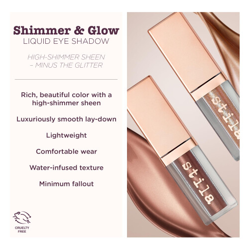 stila (Daring) Stila Cosmetics Shimmer & Glow Liquid Eyeshadow 2