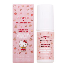 Hello Kitty x Glamnetic Super Strong Nagelkleber | Pinselspitze, Messfrei, Reisegeeignet, Vegan | Langlebig & Haltbar | .24 fl. o