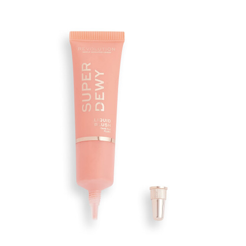 Makeup Revolution, Superdewy Liquid Blusher, Liquid Blusher, Fake The Flush, 15ml 2