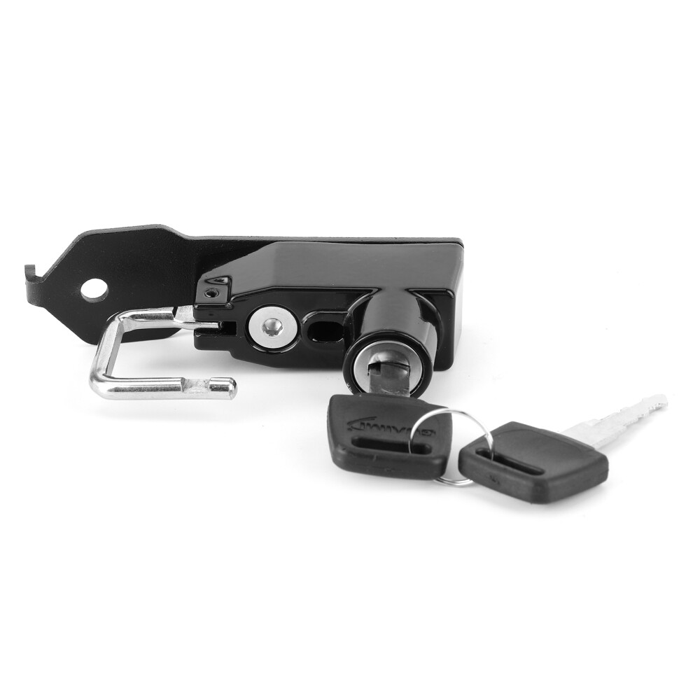 Aluminum Helmet Lock For Yamaha Nmax125/155 Secure Storage Black 7901360185136