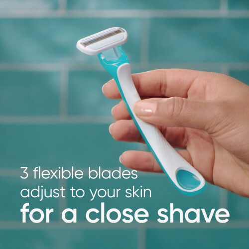 Gillette Gillette Venus Womens 3 Blade Disposable Razor, Tropical, 3 Count 1