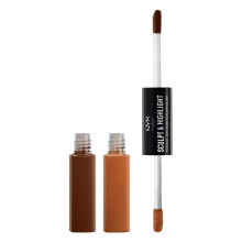 NYX Professional Makeup Sculpt & Highlight Face Duo Espresso/Honey 0,34 unce
