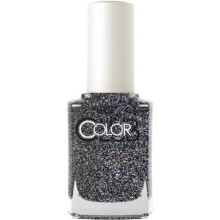Color Club Nail Lacquer VIP Liste Nail Collection Black Glitter Color 0,5 fl oz (15 mL)