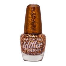 L.A. Colors Glitter Vibes nagellak (Finesse)