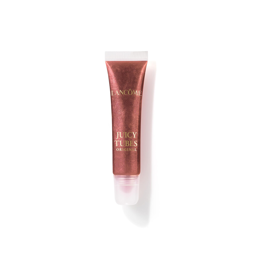 Lancme Brown Juicy Tubes - Long-Wear Lip Gloss - Plumping & Hydrating - High Shine Finish - 19: Cocoa Macchiato