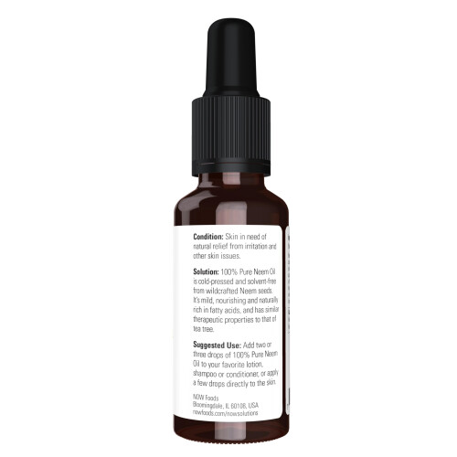 NOW Foods (30 ml.) Neem Oil, 100% Pure - 30 ml. 1