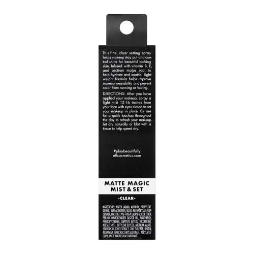 e.l.f. E.L.F., Matte Magic, Mist & Set, (60ml) 2