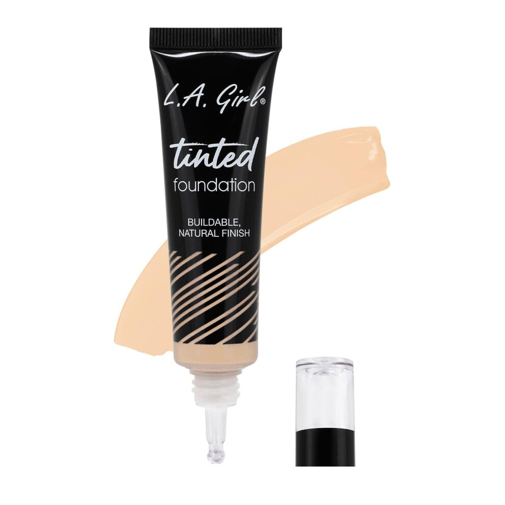 L.a. Girl Girls L.a. Tinted Foundation, Nude, 1 Fl Oz (30 Ml)
