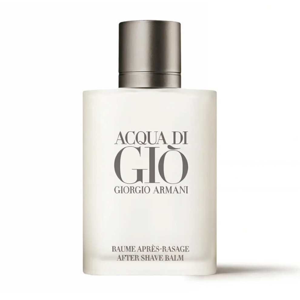Armani White Beauty - Acqua Di Gi - After Shave Balm - Long Lasting Fragrance With Bergamot Notes Jasmine Musks Patchouli & Cedarwood - 3.4 Fl Oz