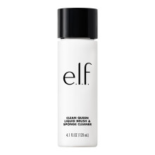 elfo. Clean Queen Detergente liquido per pennelli e spugne Detergente schiumogeno delicato per rimuovere residui di trucco e sporcizia Vegano e c