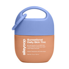 Alleyoop Sunsational Tinted Moisturizer SPF 50 for Face Bred Spectrum - 100 % mineralsk ansigtssolcreme med Jojoba Hydrating & Soothing Tinted Su