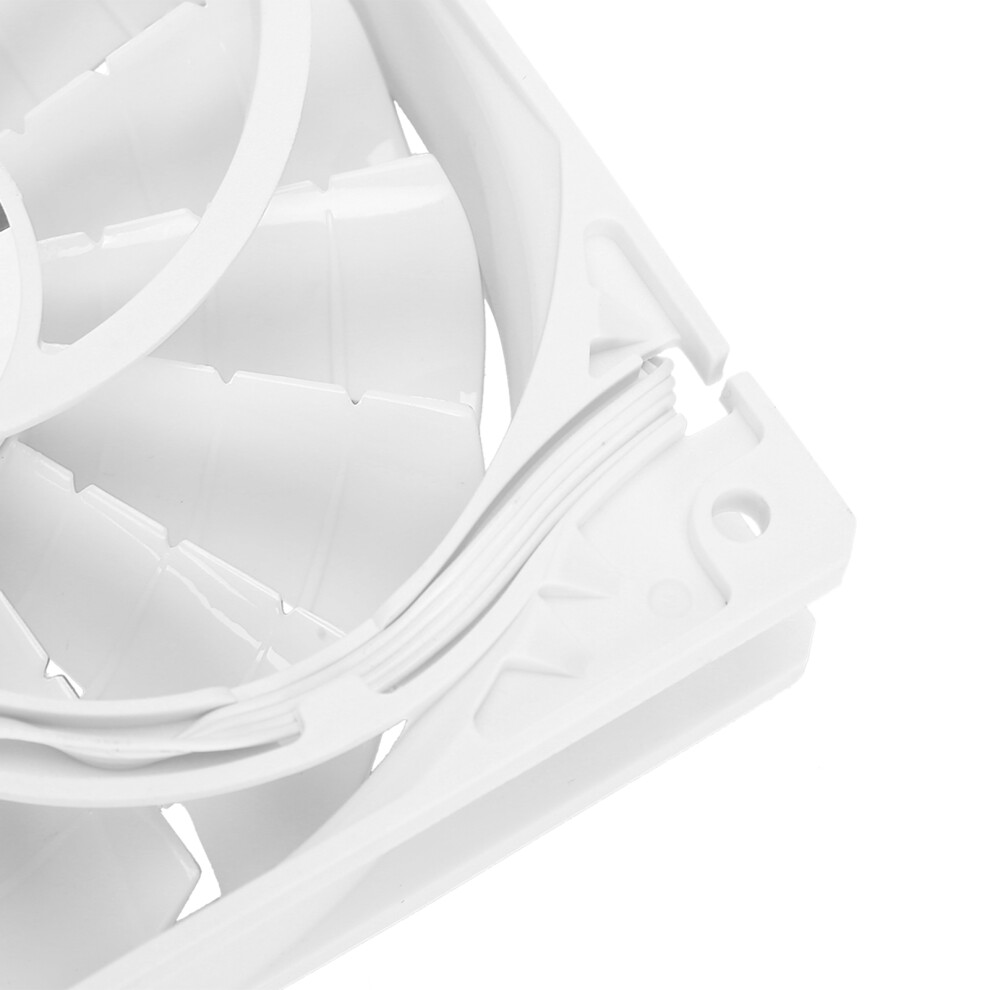 120Mm Silent Pwm Chassis Fan 91.5Cfm 26.5Dba White 8451360185814