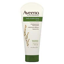 Aveeno Lotion Hydratante Quotidienne Corps Avoine Prébiotique, Nourrit Peau Sèche, Sans Parfum, Colorant, Ni