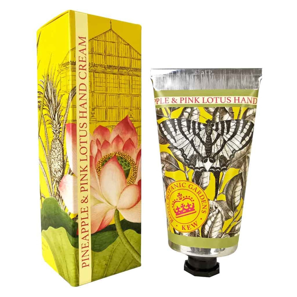 The English Soap Com Cream The English Soap Company Royal Botanical Gardens Kew Hand Luxury Pineapple Hand Moisturising Hand For Men And Women Pineapple An