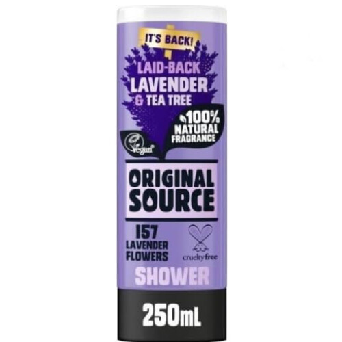 Original Source Gel Douche Original Source Lavande, 2 x 250 ml 1