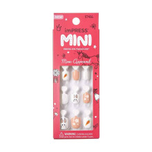 KISS imPRESS Mini Nalepovací Nehty pro Děti, Design Králíka a Mrkve, Sada pro Začátečníky