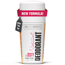 Bali Secrets Natuurlijke deodorant voor dames en heren. Onzin gratis. Schone formule voor de gevoelige huid. Sterke en betrouwbare geurbescherming. G