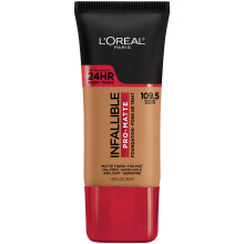 L'Oreal Paris Cosmetics Makeup Infallible Pro-Matte Fondotinta liquido a lunga tenuta Nocciola Beige 1 fl oz