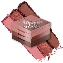 Maybelline New York Shadow Blocks Palette de fards paupires Shadow Blocks Trio de fards paupires empils West 4th & Perry St 0,08 oz