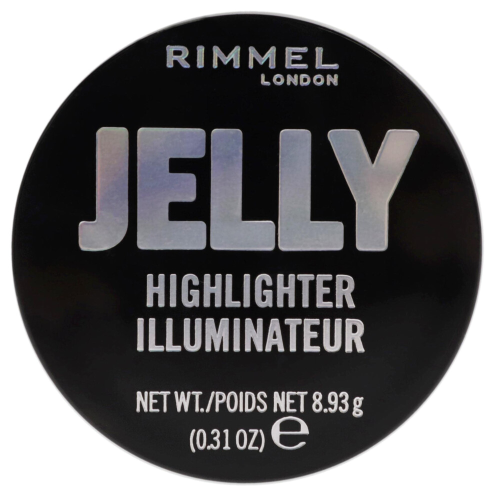 Rimmel London Light/Gold Jelly Higher, Long-Lasting And Water Based Bouncy Formula For Dewy Skin Look, 10 Poppin' Bottles ( Gold), 7.75 Ml