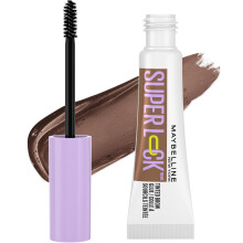 Maybelline Super Lock Brow Lim Eyebrow Gel Letv?gts og vandt?t tonet bryngel til op til 24 timers hold Medium Brown 1 Count