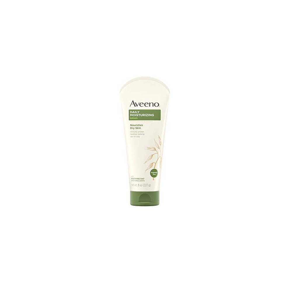Aveeno Denn Hydratacn Mlko S Prrodnmi Koloidnmi Ovesnmi Vlockami 8 Oz-image
