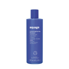 AQUAGE Violet Brightening Shampoo neutraliserer gule eller messingfarvede toner p? farvebehandlet h?r 8 oz
