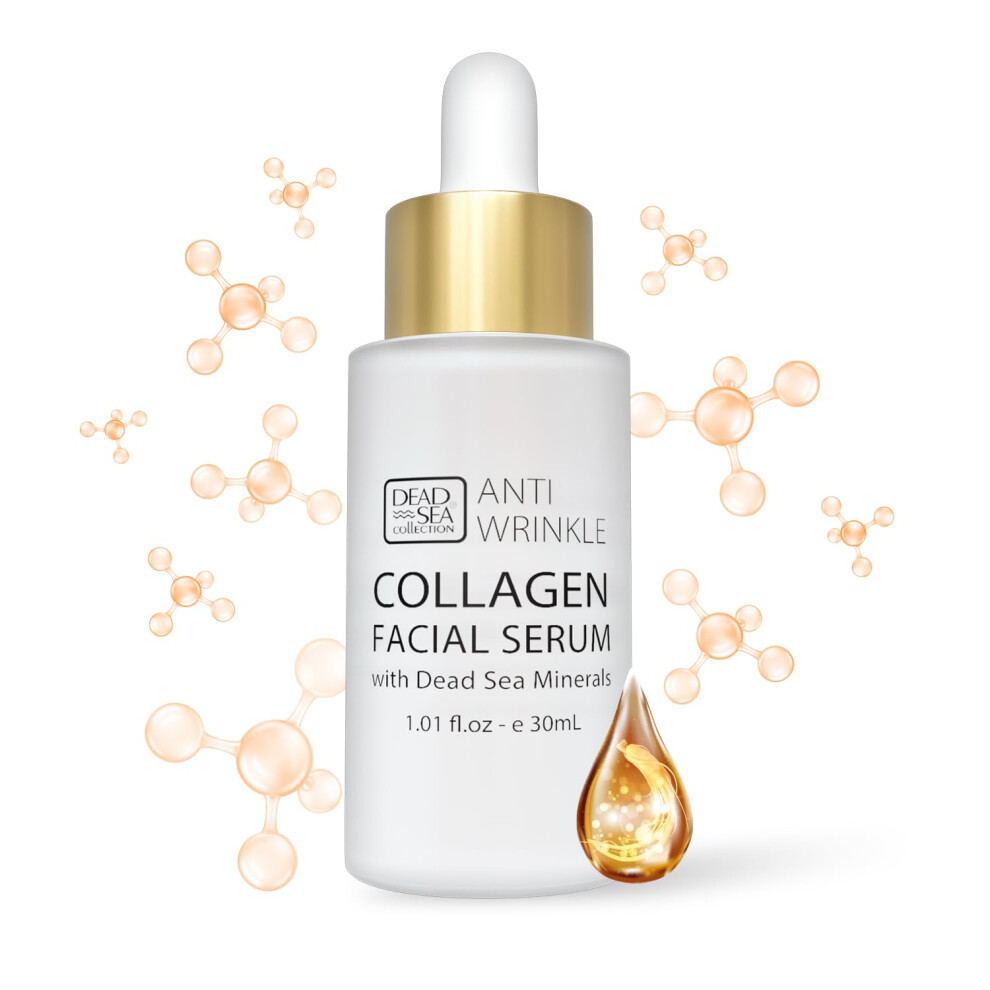 Dead Sea Collection Collagen Anti-Wrinkle Facial Serum With Dead Sea Minerals