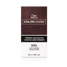 COLORCHARM Permanente Flüssig-Haarfarbe für Grauabdeckung | 5RG Hellauburn | 41 ml