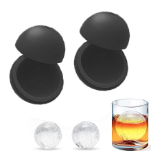 Perfeitamente Resfriado: Forma de Gelo Esférica, Bolas de Gelo Grandes para Derretimento Lento, Detalhes de Design para Esferas Sem Emendas,
