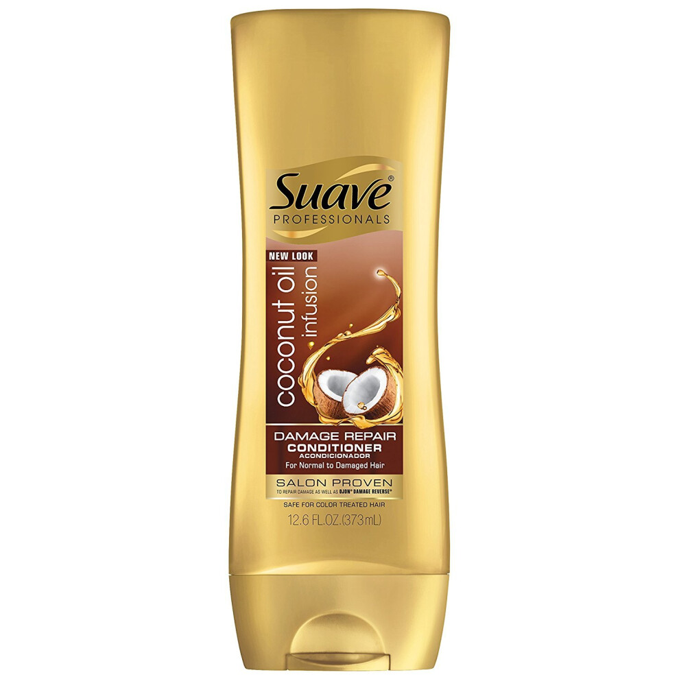 Suave Professionals Damage Repair Conditioner Coconut Oil Infusion 12.6 Oz