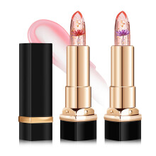 LZYLLS 2PCS Cristallo Cambiare Colore Rossetto Nutriente Idratante Balsamo per le labbra Temperatura Magica Cambiamento di Colore Lip Gloss Lip S