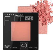 Maybelline Fit Me Blush Letv?gts Glat Blendbar Langtidsholdbar Hele dagen Ansigtsforbedrende Makeup Farve Peach 1 Count