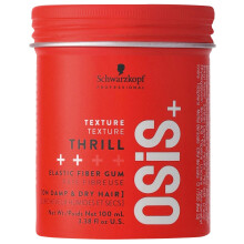 OSiS+ Thrill Fibre Gum - Control Flexible de Estilo, 3.38 Oz - Texturizante Moldeable