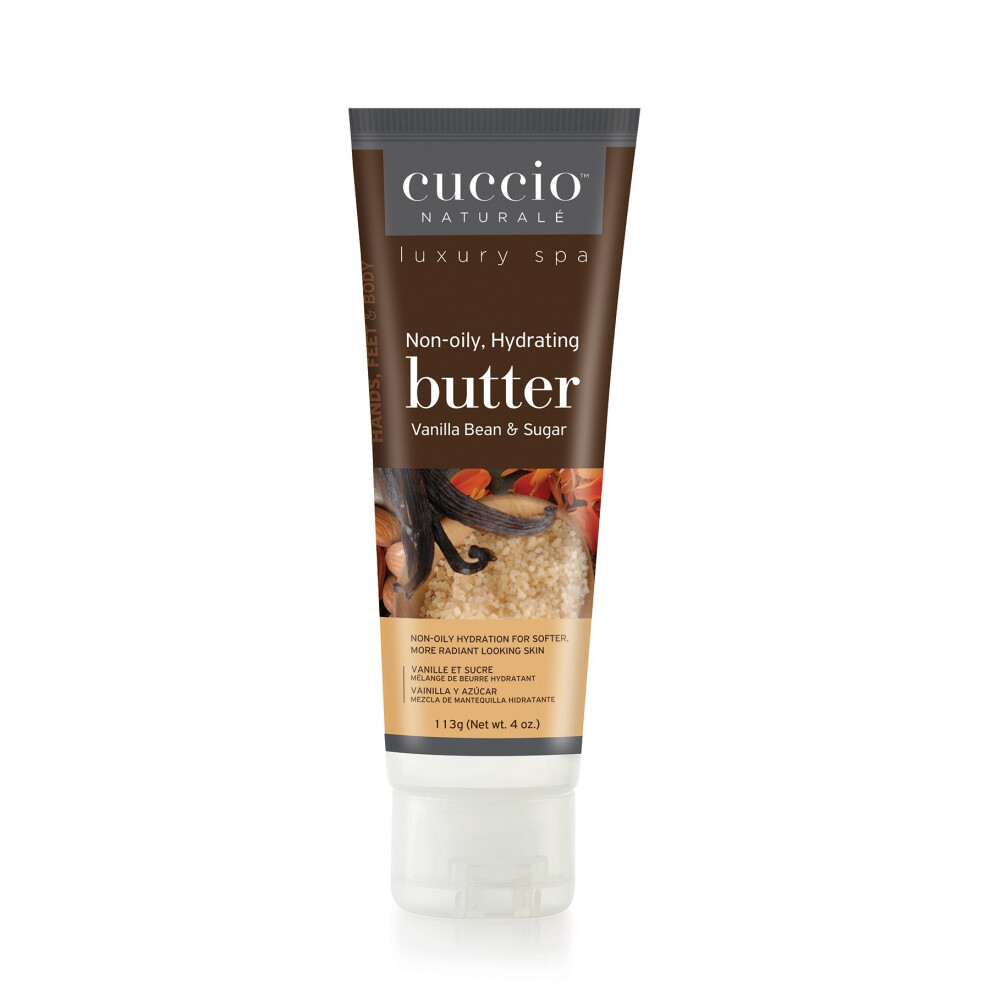 Cuccio Cream (Vanilla Bean And Sugar) Rich Moisturising Body - Hydrating Butter