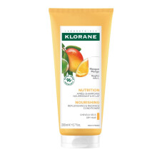 Klorane balsamo nutriente con burro di mango idrata e idrata i capelli secchi senza parabeni solfato di silicone 6,7 once