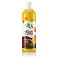 Alba Botanica More Moisture Shampoo Coconut Milk 12 Oz