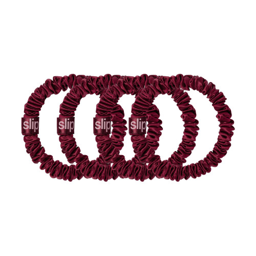 slip Skinny Scrunchies: Anti-Krease Anti-Breakage Slipsilk Design chrn jemn vlasy | Obsahuje 4 krupky z cistho hedvb: Maroon 1