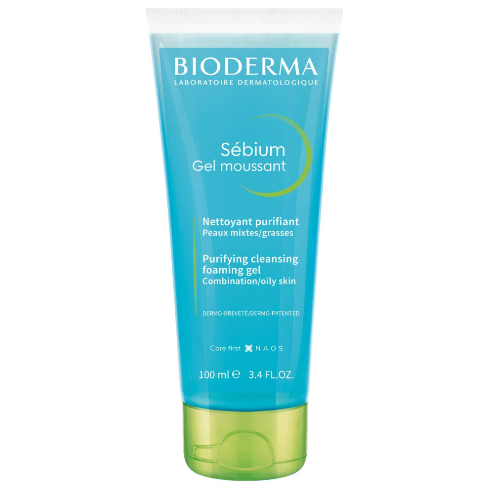 Bioderma - Sebium Gel Moussant Purifying Cleansing Foaming Gel Tube (100 ml)