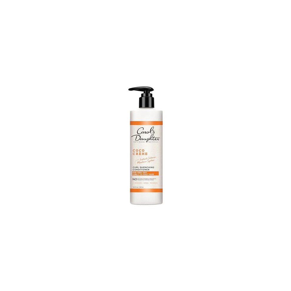 Photos - Hair Product Carols Daughter Coco Creme Curl Quenching Conditioner for Very Dry Hair with Coconut Oil Paraben Free Hair Conditioner for C